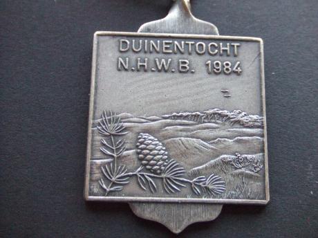 N.H.W.B.(Noord-Hollandse Wandelsport Bond duinentocht) 1984